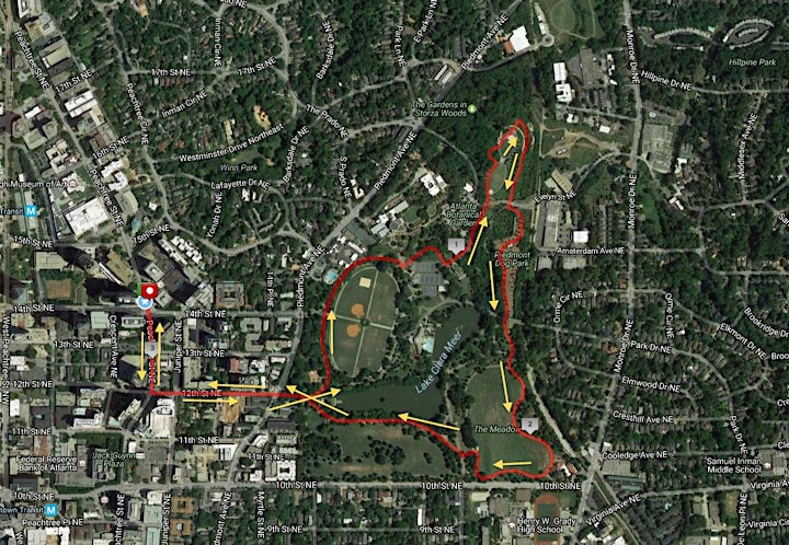 Atlanta St. Patrick's Parade Group Run/Walk (NO PARADE & NOT A 5K) image