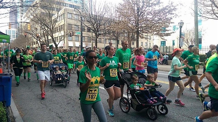 Atlanta St. Patrick's Parade Group Run/Walk (NO PARADE & NOT A 5K) image