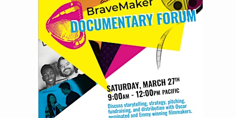 Imagem principal do evento BraveMaker Documentary Forum