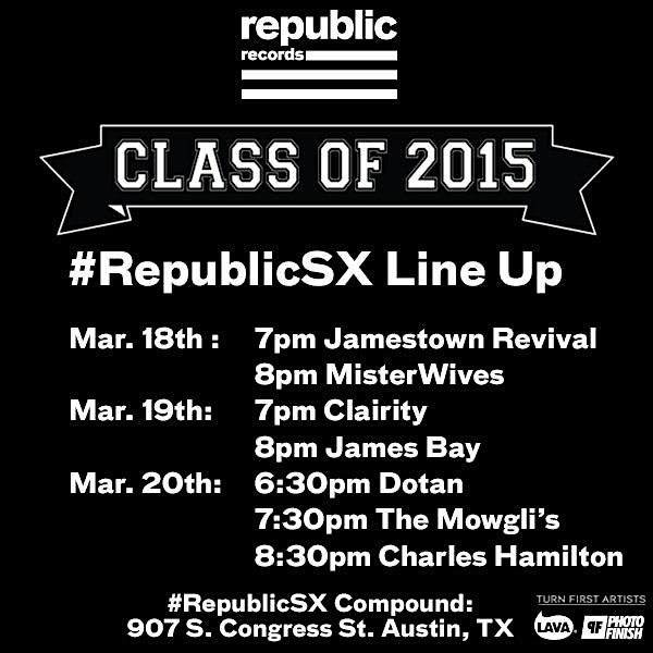 #RepublicSX Class of 2015 Showcase