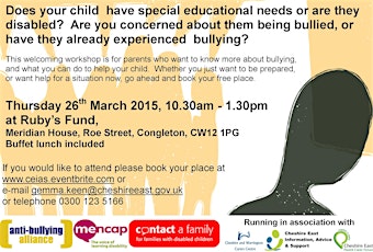 Anti-bullying workshop for parents and carers primary image