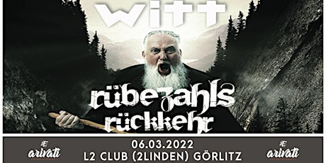 Joachim Witt - Rübezahls Rückkehr Tour 2022 Tickets