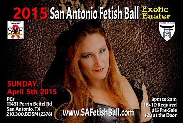 San Antonio Fetish Ball 2015 - VIP Dens & Front Row Tables