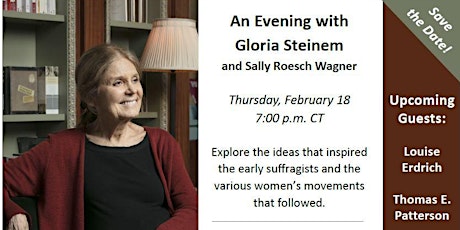 Voting: Why It Matters - An Evening with Gloria Steinem primary image
