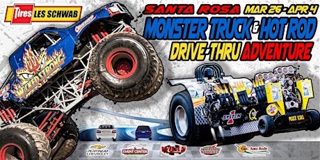 Les Schwab Tires Monster Truck & Hot Rod Drive-Thru Adventure (Fri-3/26/21) primary image