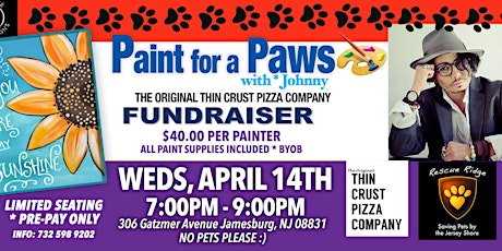 Paint for a Paws with Johnny primary image