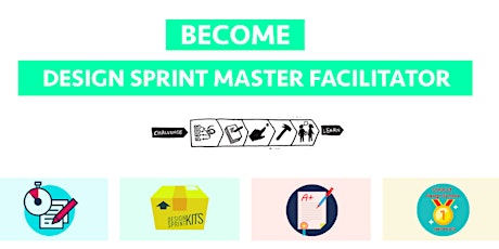 Imagen principal de Conviértete en facilitador de Google DesignSprint -Bootcamp ONLINE - certif