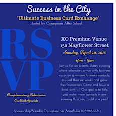 "Success in the City" Ultimate Business Card Exchange primary image