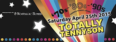 Totally Tennyson 2015 - presented by Nostalgic Homes primary image