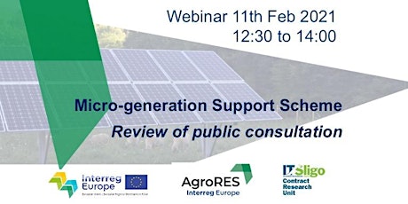 Micro-generation Support Scheme​  ​- Review of public consultation primary image