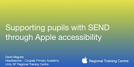 Supporting pupils with SEND through Apple accessibility primary image