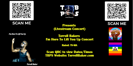 LIVESTREAM CONCERT: Terrell Bakers  I'm Here To Lift You Up Concert@TBPS primary image