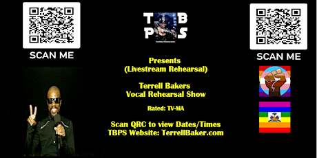 LIVESTREAM REHEARSAL: Terrell Bakers  Vocal Rehearsal Show@TBPS primary image
