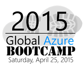 Image principale de Global Azure Bootcamp Paris 2015