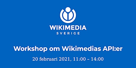 Workshop om Wikimedias API:er
