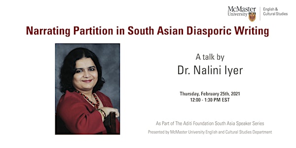 Narrating Partition in South Asian Diasporic Writing