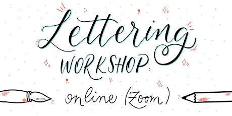 Workshop de Lettering online e ao vivo! (4 semanas)