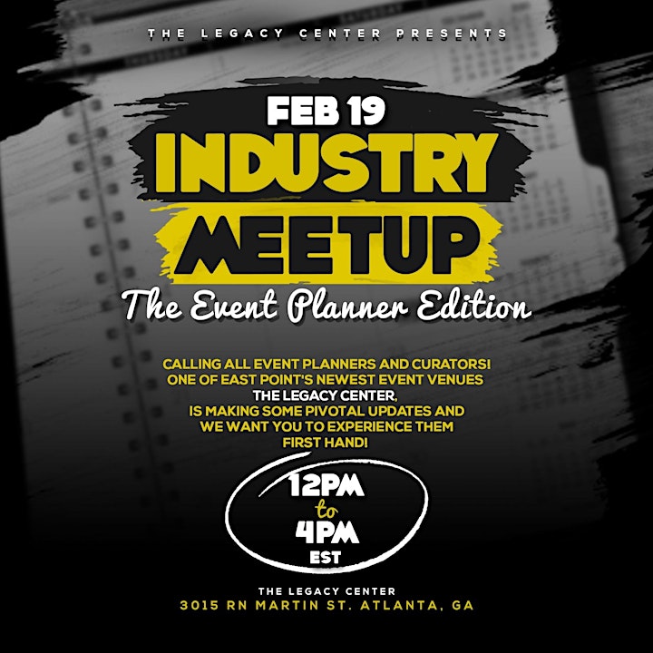 Industry  Meetup: Event Curator Edition image