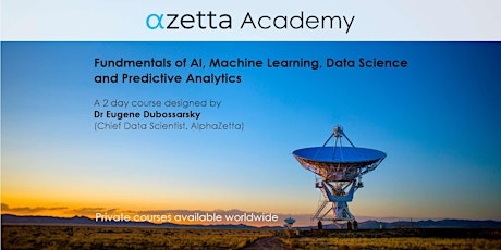 Fundamentals of AI, ML, Data Science and Predictive Analytics - Melbourne primary image