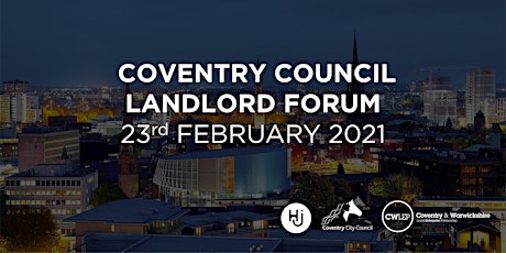 Coventry Council Landlord Forum Webinar - February 2021 primary image