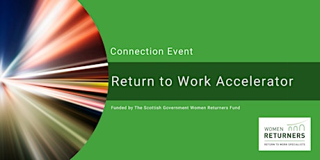 Return to Work Accelerator Connection Event primary image