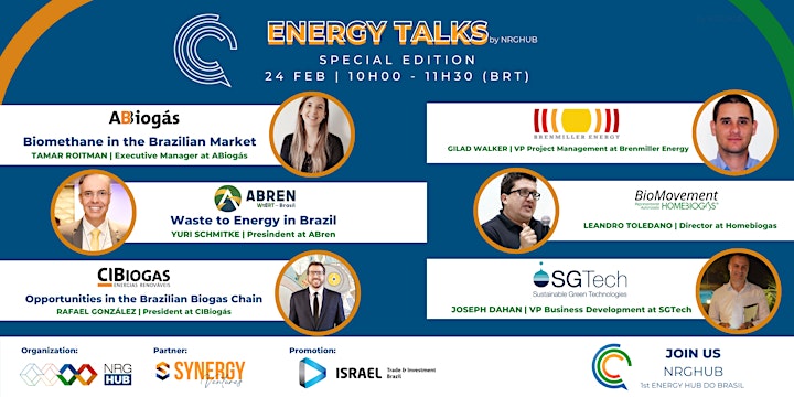 
		Imagem do evento ENERGY TALKS | Israel's Innovation Ecosystem

