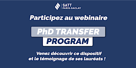 Webinaire PhD Transfer Program | 12 mars