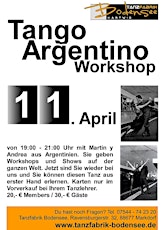 Tango Argentino Workshop mit Martin und Andrea