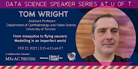 Data Science Speaker Series at U of T: Tom Wright