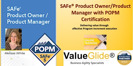 Online SAFe Product Owner/ Product Manager (POPM) - 5.0 primary image