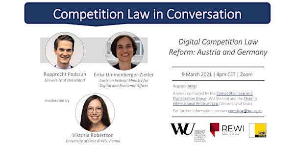 Competition Law in Conversation: Digital Competition Law Reform