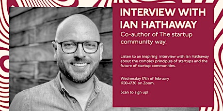 Interview  with Ian Hathaway  - The Startup Community Way primary image