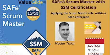Online SAFe Scrum Master (SSM) - 5.0 primary image