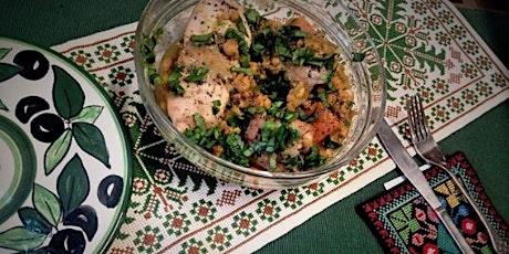 Imagen principal de Palestinian Food Demo -Maftoul Moghrabeyeh -Galilee Style