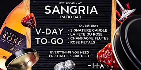 Primaire afbeelding van V-Day  Exclusive Sangria x Ivey & Allen x La Fete Rose TO GO Package