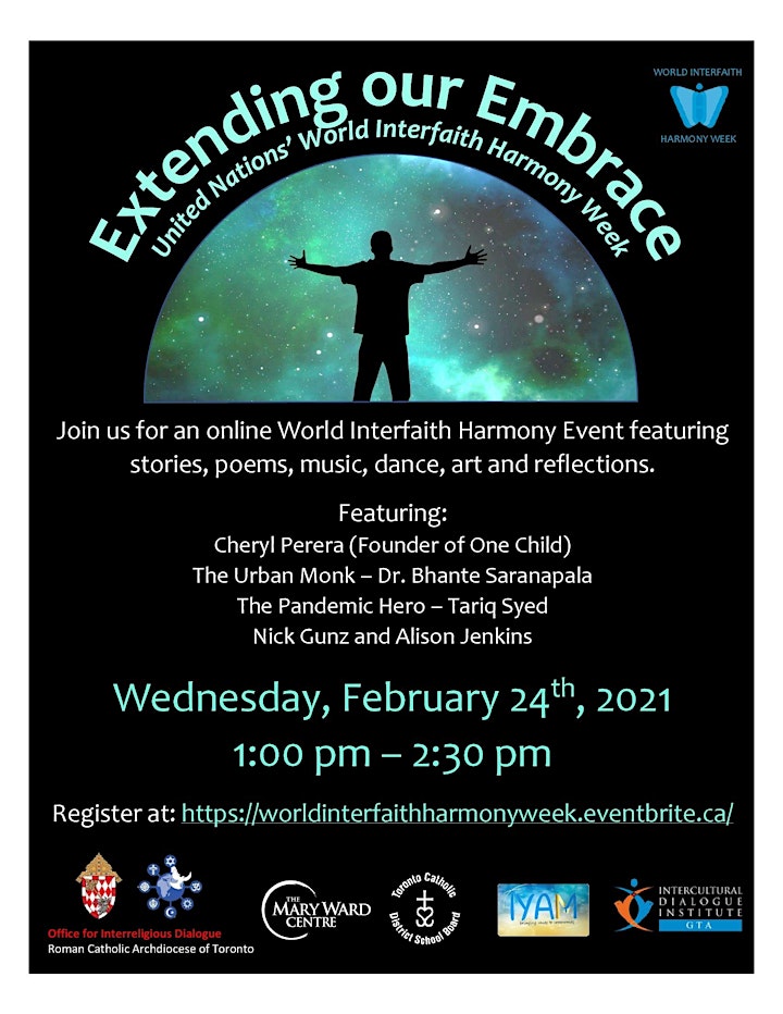 Extending Our Embrace-United Nations’ World Interfaith Harmony Week image