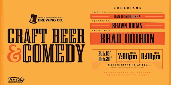 Ice City presents: Craft Beer & Comedy - February 20