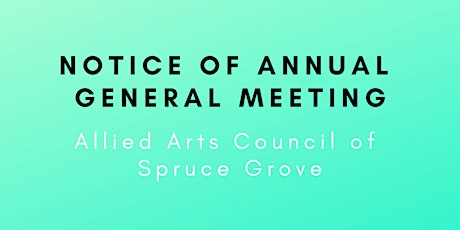 Annual General Meeting 2021 primary image