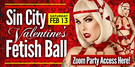 Sin City - Feb 13 - Zoom Party Access Ticket primary image