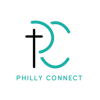 Logotipo da organização Philly Connect, a Christian young adult community