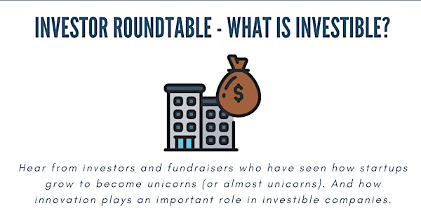 Investor Roundtable - What is Investible?