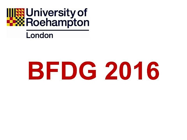 British Feeding and Drinking Group 2016 - 40th Anniversary Meeting