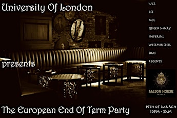The European End of Term Party primary image