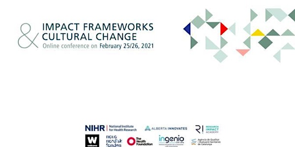 Impact Frameworks and Cultural Change