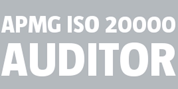 ISO 20000 Auditor APMG