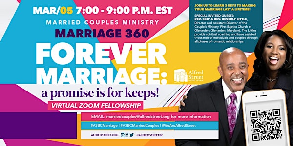MARRIAGE 360 – FOREVER MARRIAGE: A PROMISE IS FOR KEEPS!