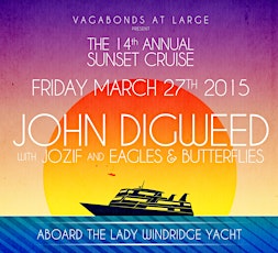 The 14th Annual SUNSET CRUISE with JOHN DIGWEED & Friends primary image