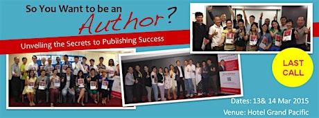So You Want to be an Author? primary image