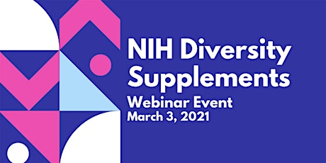 NIH Diversity Supplements for Students, Postdocs, and Faculty primary image