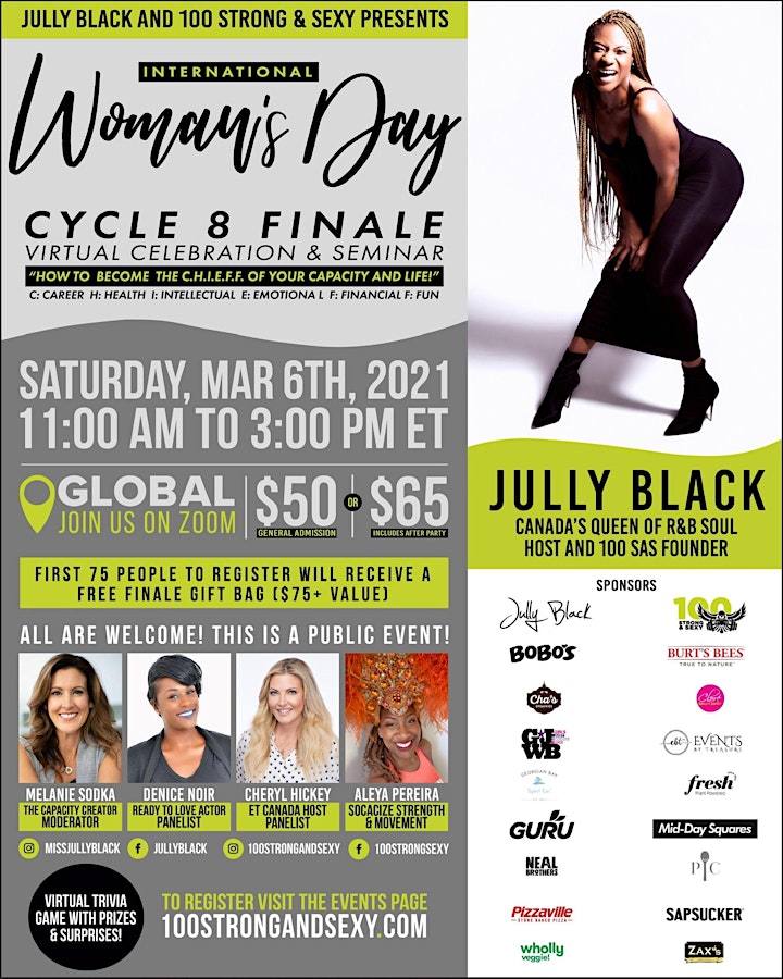 100 Strong & Sexy Cycle 8 Finale | Become the C.H.I.E.F.F of your life! image